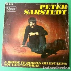 Discos de vinilo: PETER SARSTEDT (1969) (SOLO PORTADA / FUNDA SIN DISCO) A DONDE TE DIRIJES - WHERE DO YOU GO TO