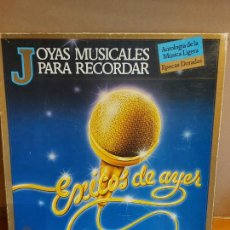 Discos de vinilo: CAJA-ÁLBUM / JOYAS MUSICALES PARA RECORDAR / ÉXITOS DE AYER / TRIPLE LP / MBC. ***/***. Lote 224427912