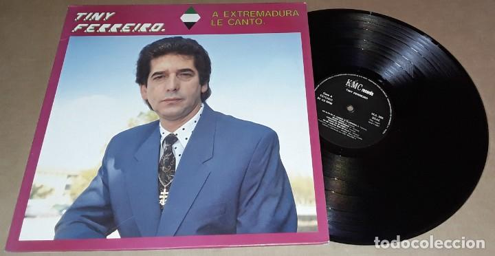 Discos de vinilo: LP - TINY FERREIRO - A EXTREMADURA LE CANTO - Foto 1