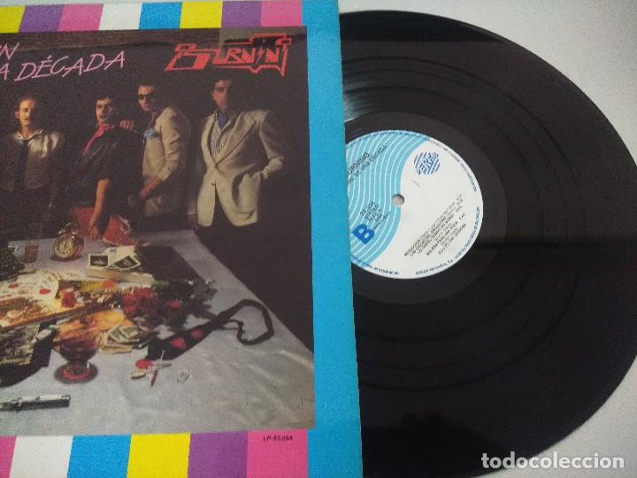 Discos de vinilo: VINILO ROCK/BURNIN/EL FIN DE LA DECADA. - Foto 2