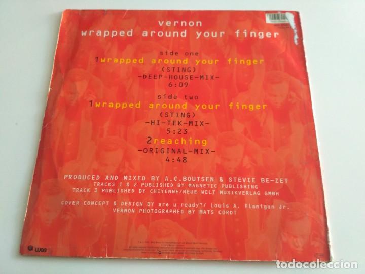 Discos de vinilo: Vernon - Wrapped Around Your Finger - Foto 2