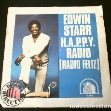 Discos de vinilo: EDWIN STARR (SINGLE 1979) H.A.P.P.Y. RADIO (RADIO FELIZ) - MY FRIEND