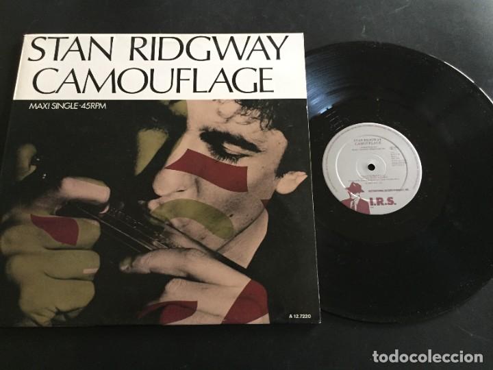 Discos de vinilo: Stan Ridgway &lrm;&ndash; Camouflage - 12&rdquo; hollanda - Foto 1