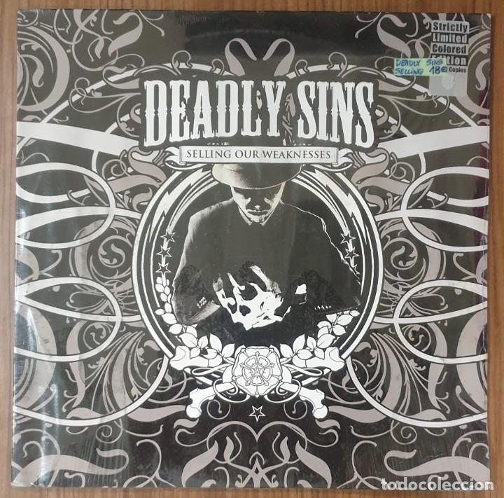 Discos de vinilo: LP Deadly Sins Selling our weaknesses - Foto 1