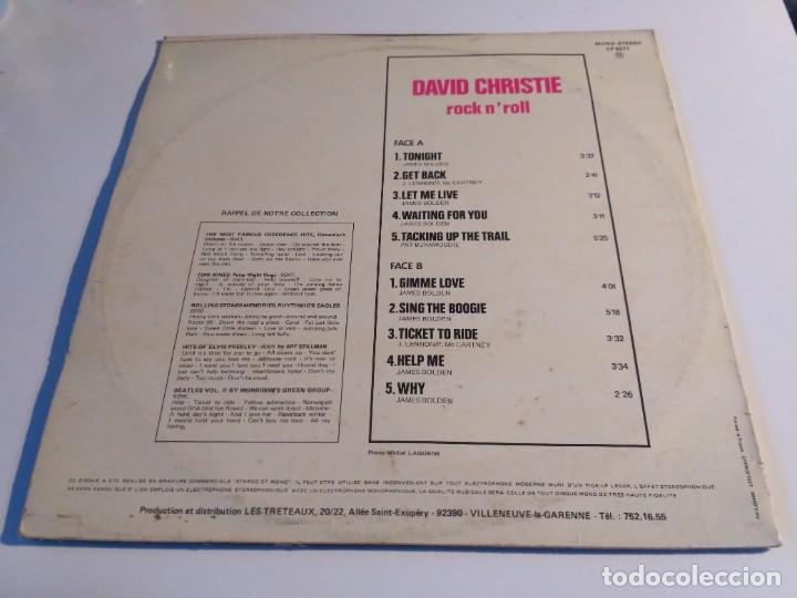 Discos de vinilo: David Christie - Rock NRoll (LP, Comp) - Foto 2