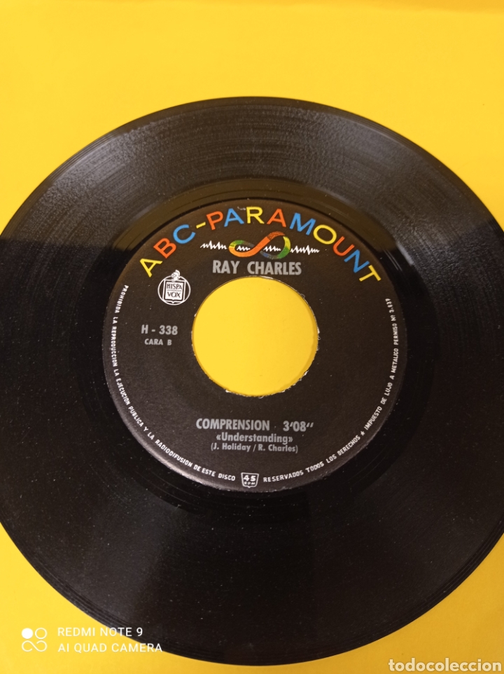 Discos de vinilo: RAY CHARLES / ELEANOR RIGBY / COMPRENSION (SINGLE 1968) - Foto 5