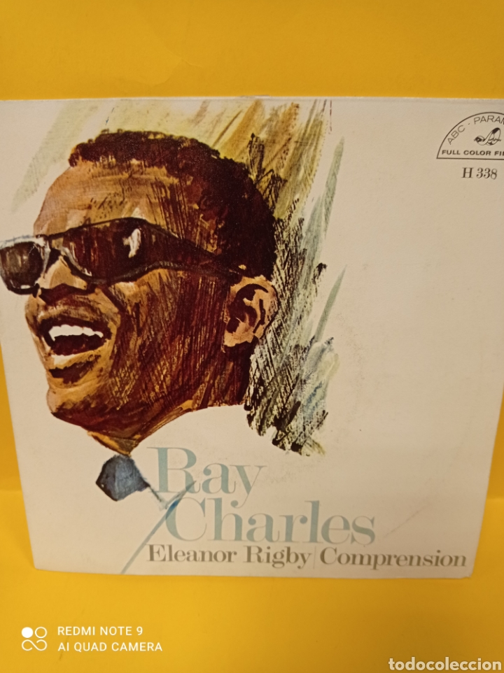 Discos de vinilo: RAY CHARLES / ELEANOR RIGBY / COMPRENSION (SINGLE 1968) - Foto 1