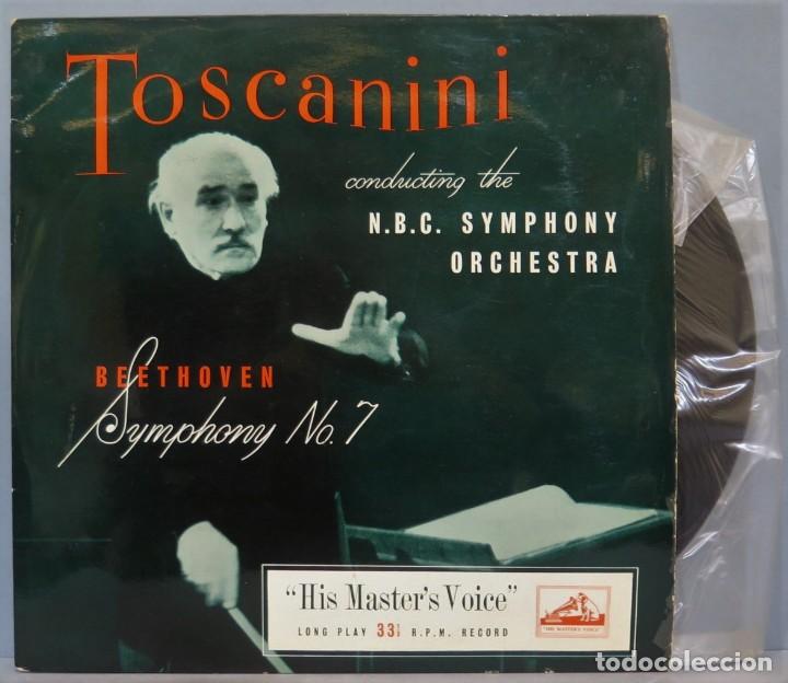 Discos de vinilo: LP. TOSCANINI. BEETHOVEN. SYMPHONY N&ordm; 7 - Foto 1