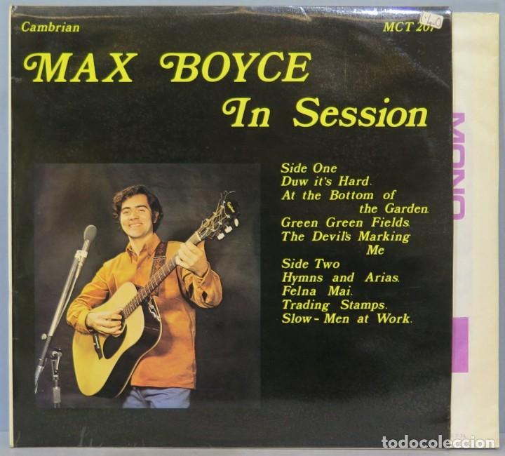Discos de vinilo: LP. MAX BOYCE. IN SESSION 12 - Foto 1