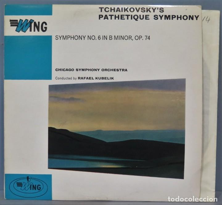 Vinyl records: LP. TCHAIKOVSKY&acute;S PATHETIQUE SYMPHONY. SYMPHONY N&ordm;6 IN B MINOR, OP. 74