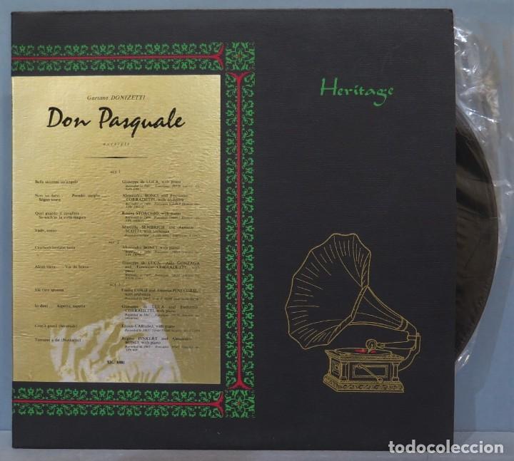 Discos de vinilo: LP. DON PASQUALE. DONIZETTI - Foto 1