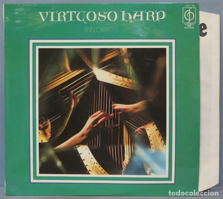 Discos de vinilo: LP. VIRTUOSO HARP. ANN GRIFFITHS - Foto 1