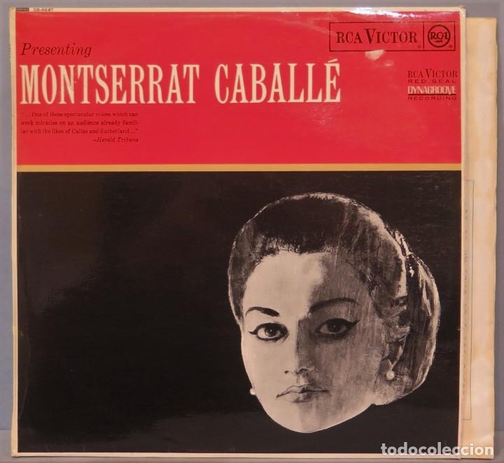 Discos de vinilo: LP. PRESENTING MONTSERRAT CABALLE - Foto 1