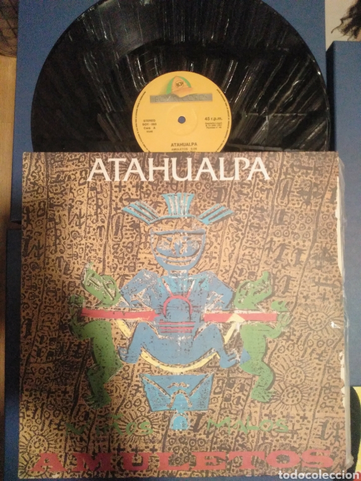 Discos de vinilo: Atahualpa amuletos maxi - Foto 1