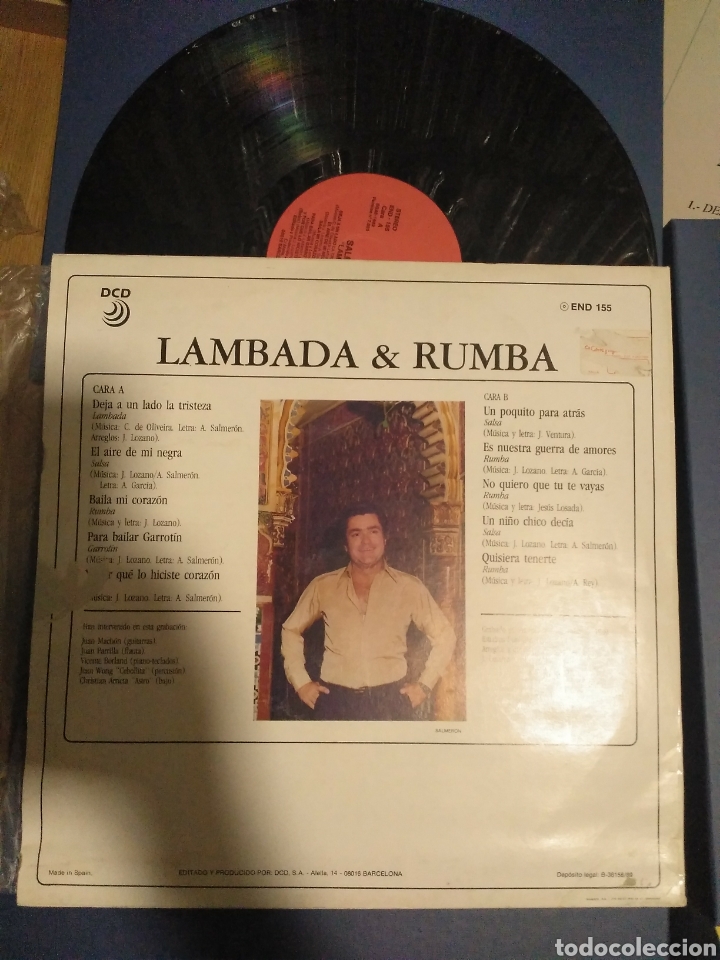 Discos de vinilo: Salmeron lambada & rumba - Foto 2