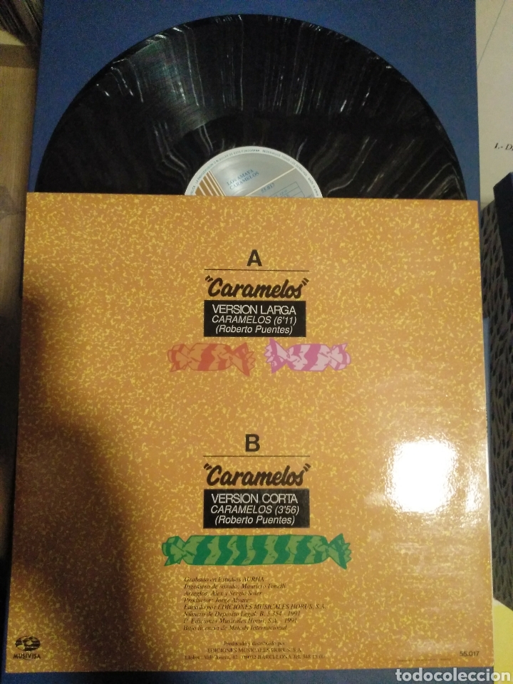 Discos de vinilo: Los Amaya caramelos Maxi - Foto 2