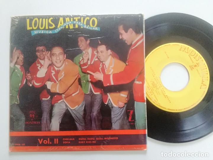 Dischi in vinile: LOUIS ANTICO - Musica Italiana Para Bailar -EP MONTILLA 1950's