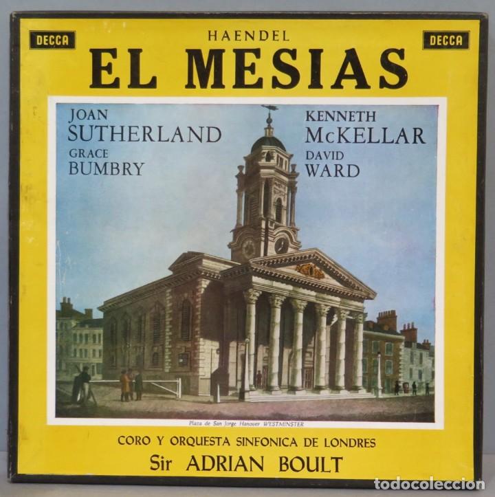 Discos de vinilo: CAJA LP. EL MESIAS. HAENDEL - Foto 1