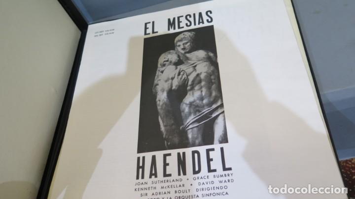 Discos de vinilo: CAJA LP. EL MESIAS. HAENDEL - Foto 2