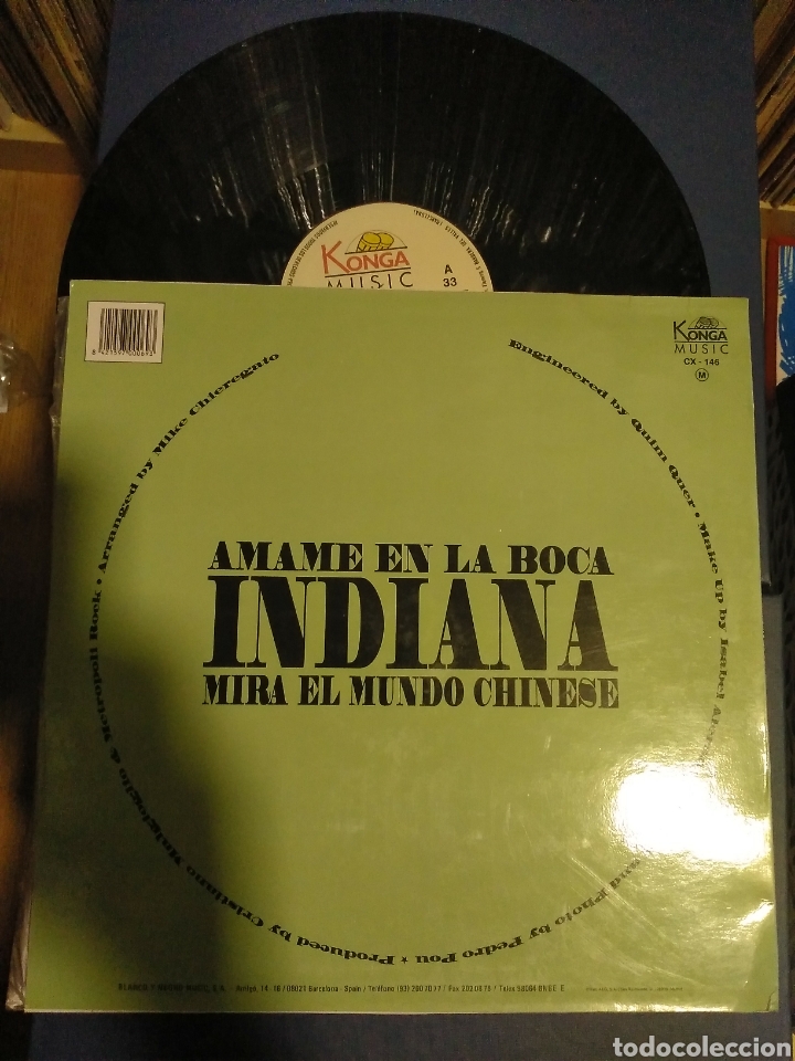 Discos de vinilo: Indiana amame en la boca - Foto 2