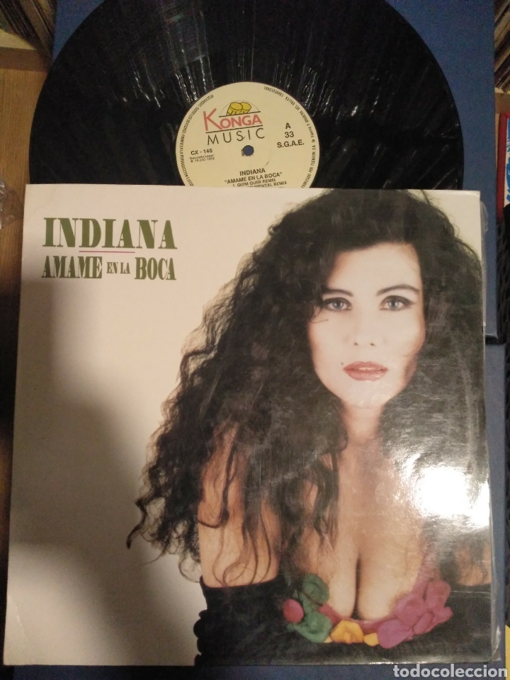 Discos de vinilo: Indiana amame en la boca - Foto 1