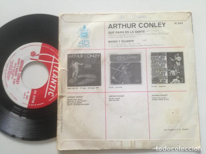 Discos de vinilo: ARTHUR CONLEY - Mano Y Guante - SINGLE ATLANTIC 1968 - Foto 2