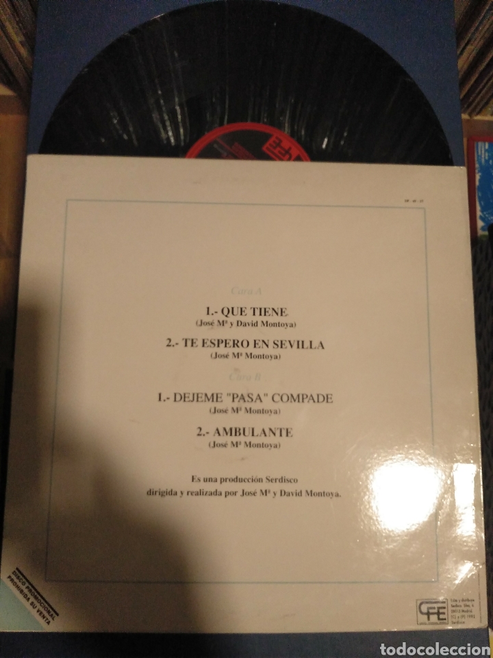Discos de vinilo: Tate montoya maxi muy raro - Foto 2
