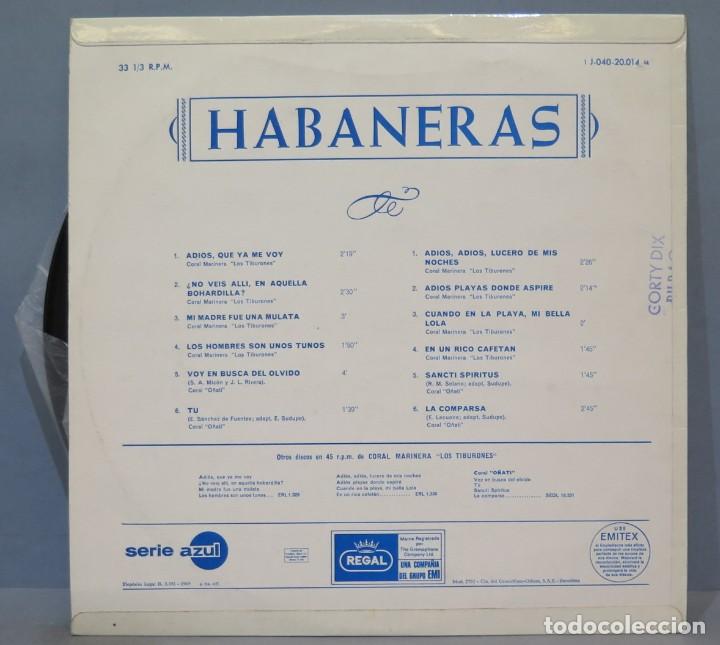 Discos de vinilo: LP. HABANERAS. EMI - Foto 2