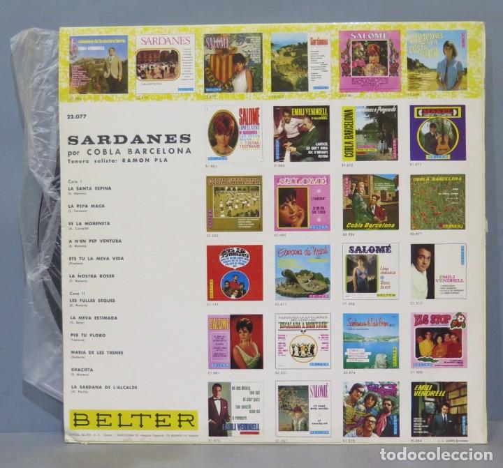 Discos de vinilo: LP. SARDANES. BELTER - Foto 2