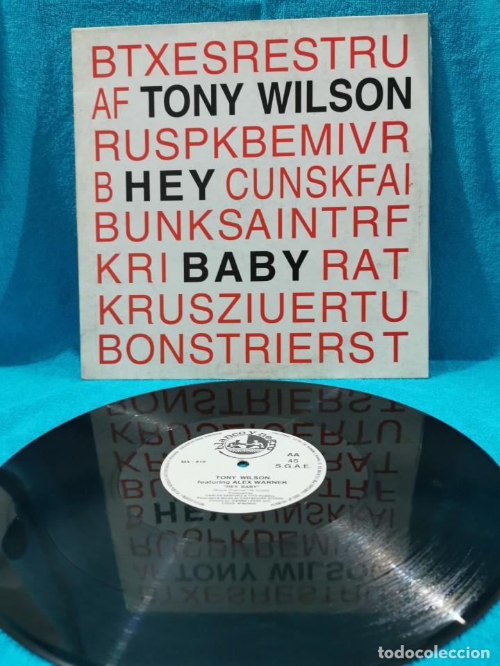 Discos de vinilo: Tony Wilson - Hey Baby - Foto 1