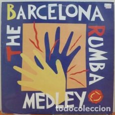 Discos de vinilo: THE BARCELONA RUMBA MEDLEY - LOS AMAYA, LOS MANOLOS, PERET - MAXI-SINGLE SPAIN 1992