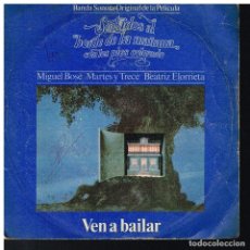 Discos de vinilo: SENTADOS AL BORDE DE LA MAÑANA - MIGUEL BOSE / MARTES Y TRECE, ETC - SINGLE 1979