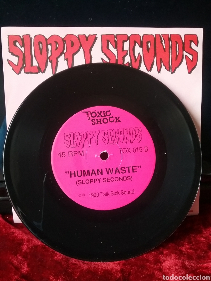 Discos de vinilo: SLOPPY SECONDS 1990 TOXIC SHOCK - Foto 5