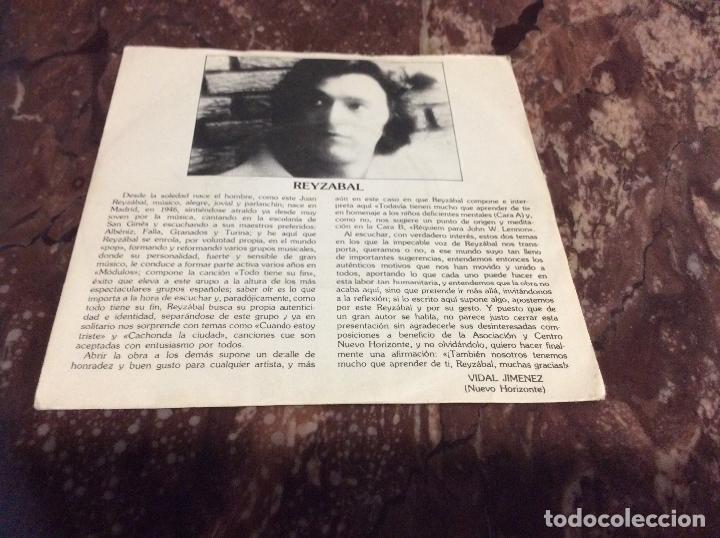 Discos de vinilo: REYZABAL - (MODULOS) - Foto 1