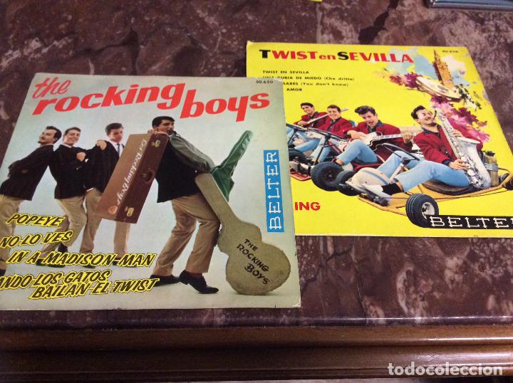 Discos de vinilo: ROCKING BOYS - LOTE DE DOS EPS - Foto 1
