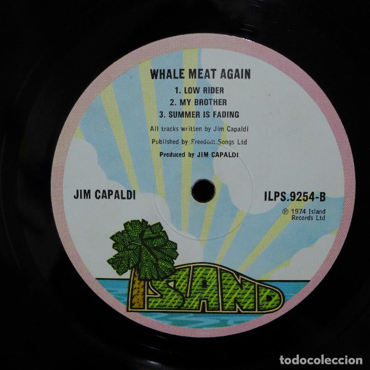 Discos de vinilo: JIM CAPALDI - WHALE MEAT AGAIN - Foto 15