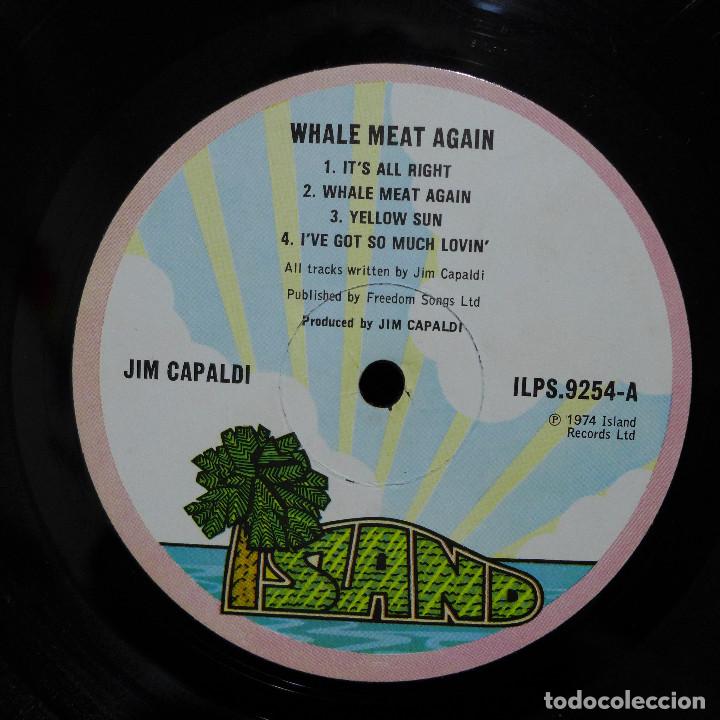 Discos de vinilo: JIM CAPALDI - WHALE MEAT AGAIN - Foto 17