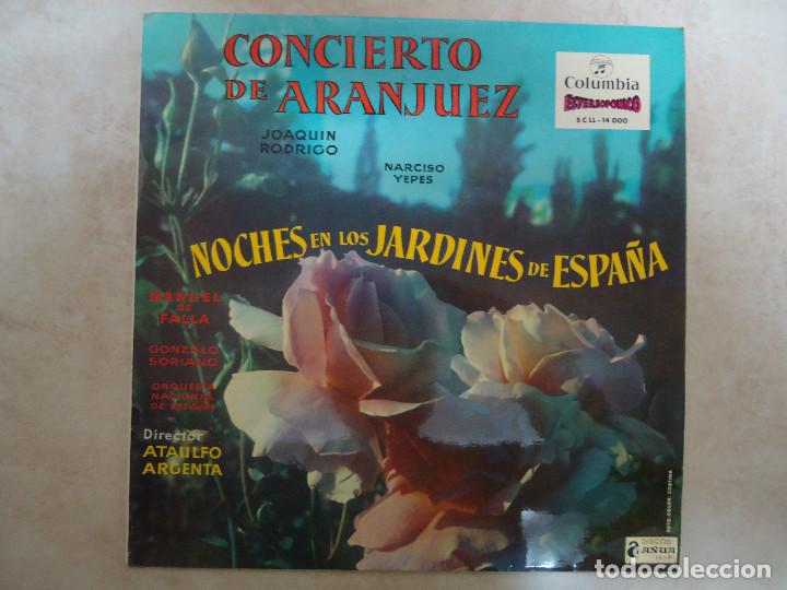 Discos de vinilo: DISCO LP DE VINILO CONCIERTO DE ARANJUEZ. - Foto 1