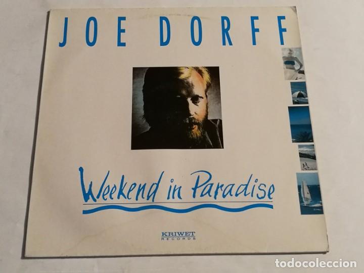 Discos de vinilo: Joe Dorff - Weekend In Paradise - 1989 - Foto 1