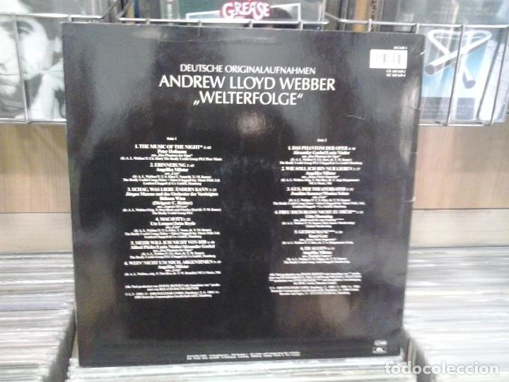 Discos de vinilo: Andrew Lloyd Webber. Welterfolge. Polydor, ref. 843 648-1 -- LP - Foto 2