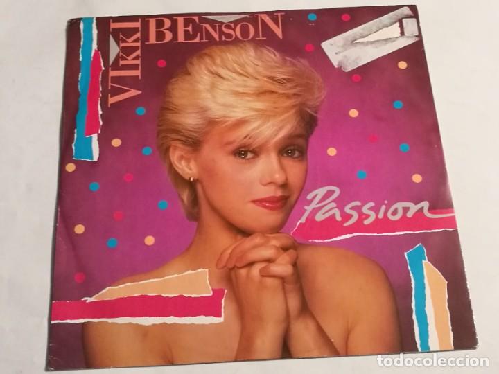 Discos de vinilo: Vikki Benson - Passion - 1985 - Foto 1