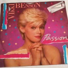 Discos de vinilo: VIKKI BENSON - PASSION - 1985. Lote 224703052