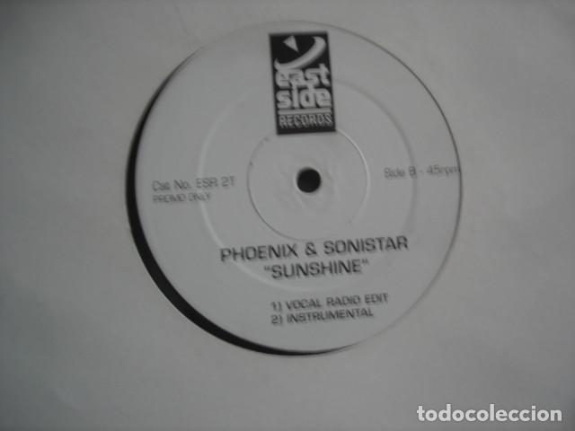 Discos de vinilo: DJ Phoenix & Sonistar &lrm; Sunshine - Foto 2