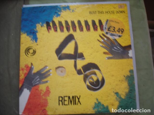 Discos de vinilo: Penthouse 4 Bust This House Down (Remix) - Foto 1