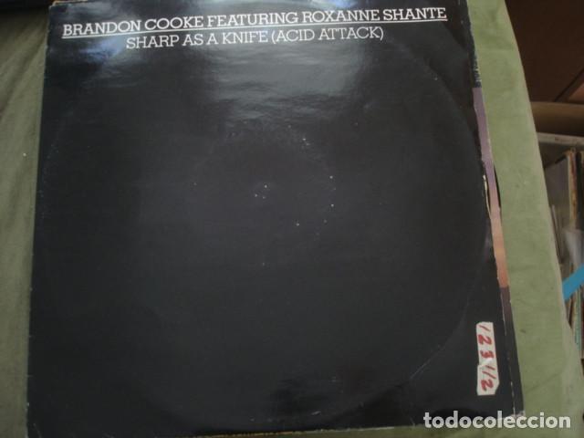 Discos de vinilo: Brandon Cooke Featuring Roxanne Shante Sharp As A Knife (Acid Attack) - Foto 1