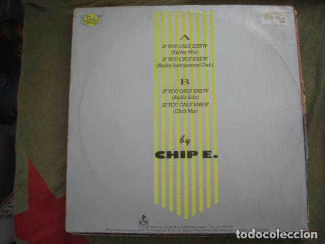 Discos de vinilo: Chip E. &lrm; If You Only Knew - Foto 2