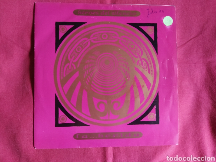 Discos de vinilo: H&eacute;roes del silencio / La Herida / Single 1 edici&oacute;n / Bunbury - Foto 1
