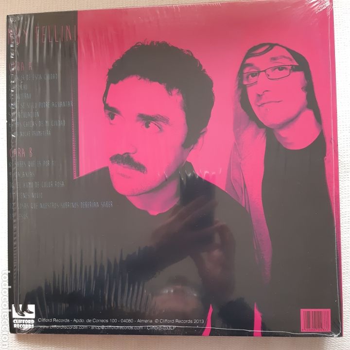 Discos de vinilo: Muy Fellini. Fragmentos de una explosi&oacute;n. LP. Nuevo - Foto 2