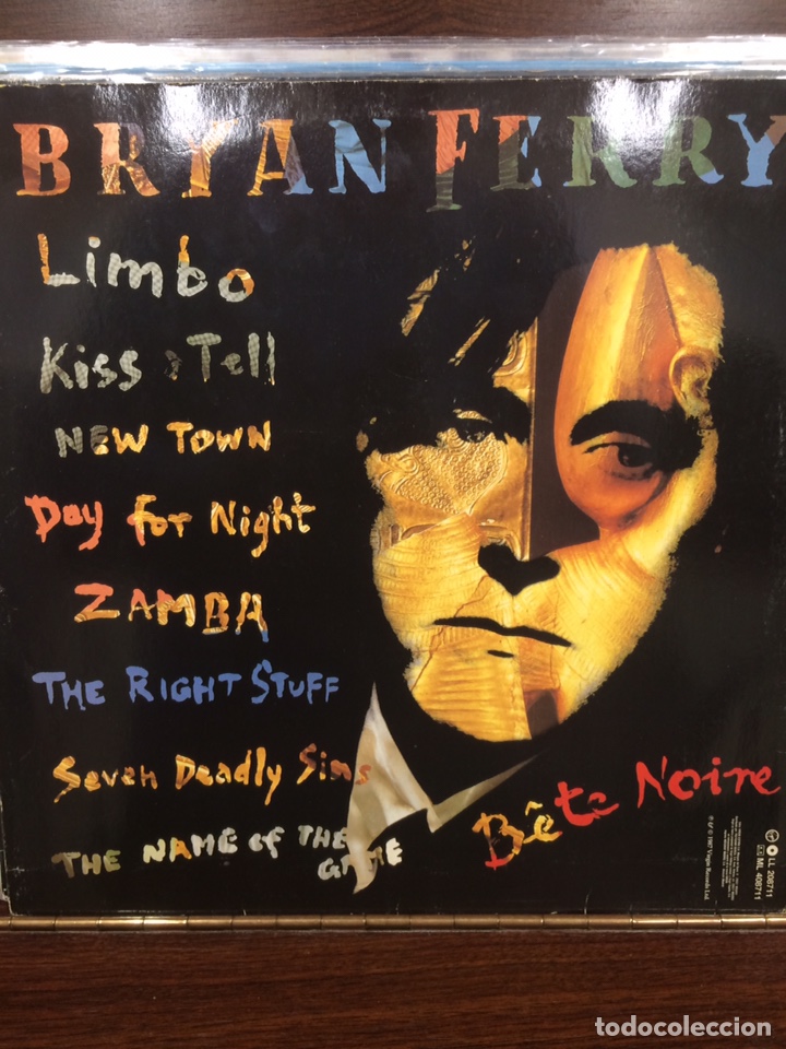 Discos de vinilo: BRYAN FERRY. B&ecirc;te Noire. Espa&ntilde;a. - Foto 3