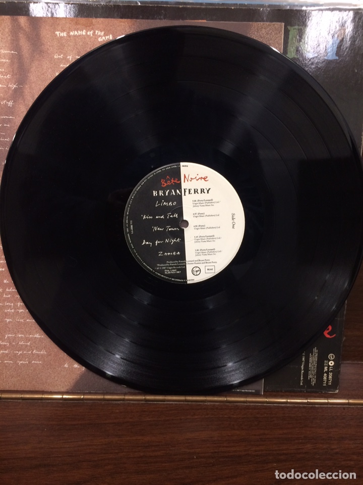 Discos de vinilo: BRYAN FERRY. B&ecirc;te Noire. Espa&ntilde;a. - Foto 4